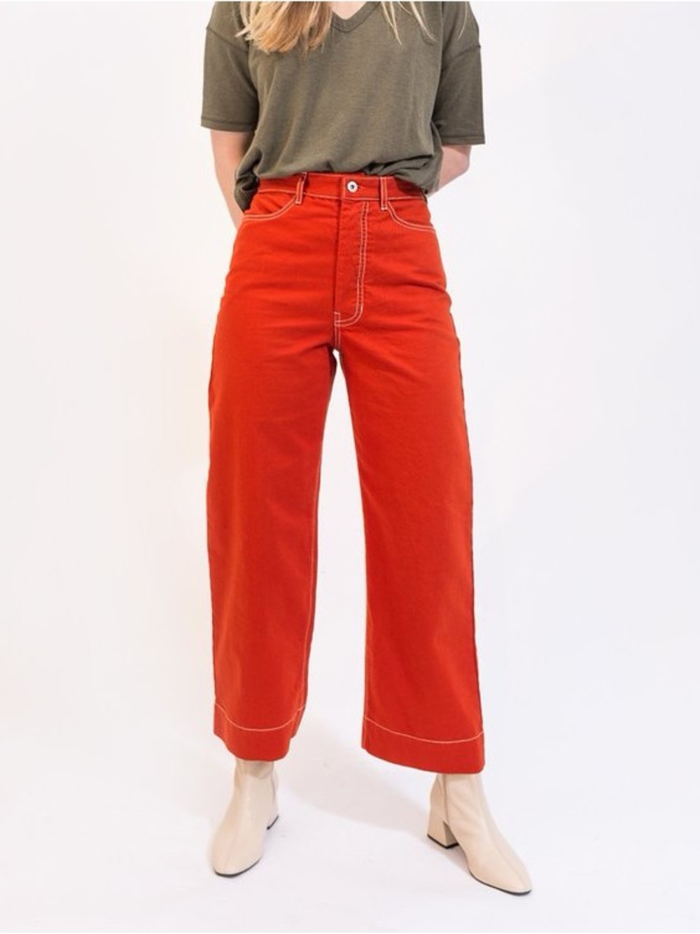 Kowtow Stage Pant (Orange)